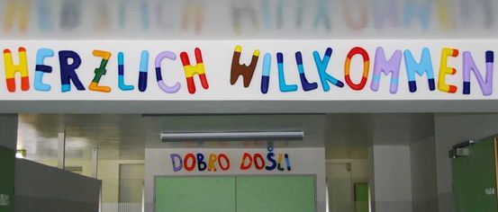 Building, Text, Symbol, Sign, Indoors, Hospital