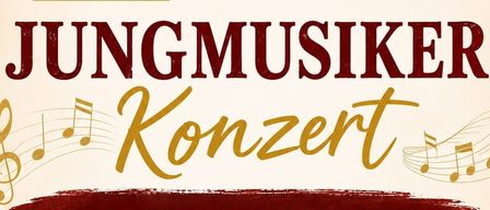 Plakat für ein kostenloses Freiluftkonzert junger Musiker am 16. August 2026 um 16:00 Uhr im Pfarrheim St. Martin i. I. mit einer alternativen Halle bei schlechtem Wetter.
