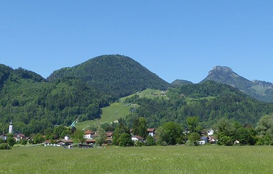 Oberaudorf Ortsansicht Erlenau