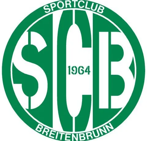 Grünes und weißes kreisförmiges Logo mit 'SICB' und dem Jahr 1964 in der Mitte, mit 'Breitenbrunn' am unteren Rand.