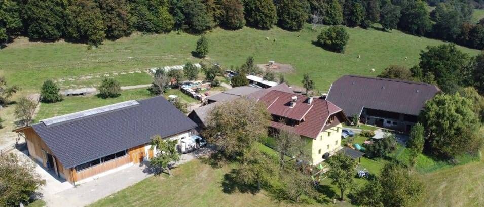 Bild enthält, Architecture, Building, Outdoors, Housing, Aerial View, Driveway, House