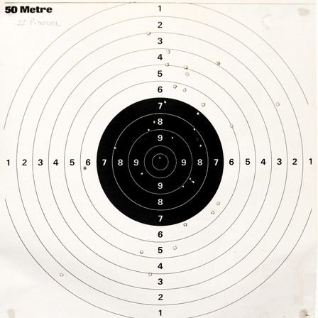 Bild enthält, Gun, Shooting, Weapon, Shooting Range