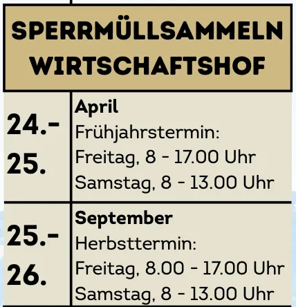 Ein Plakat zeigt den Zeitplan für ein Spermasammlungsunternehmen. Es listet zwei Zeiträume auf: April 24-25 und September 25-26. Jeder Zeitraum hat zwei Zeitfenster: Freitags von 8 bis 17:00 Uhr und Samstags von 8 bis 13:00 Uhr.