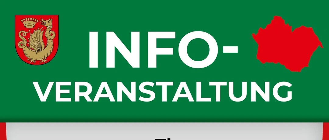 Plakat für eine Versammlung zum Thema Änderung der Ortsteil-Bezeichnungen in Gogitsch und Kroisbach am 8. Oktober 2026 um 19.00 Uhr im Feuerwehrhaus Gogitsch. Ziel: Bessere Orientierung für Rettung.