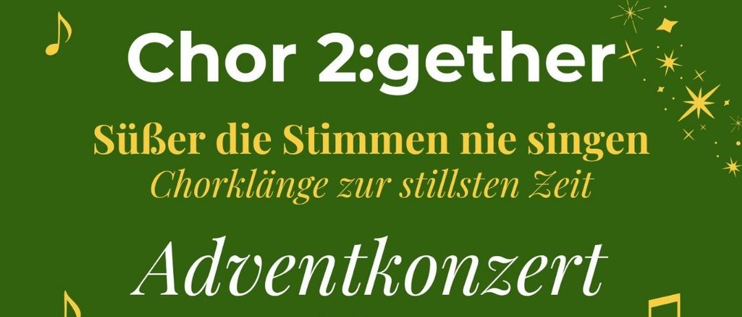 Plakat für Adventkonzerte 2025, Samstag, 13. Dezember, 16:00 Uhr in Schrattenberg und Sonntag, 14. Dezember, 16:00 Uhr in Katzelsdorf. Musikalische Leitung von Bernhard Barvinek. Freier Eintritt.