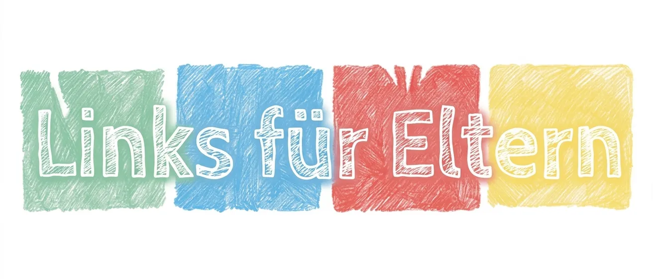 Das Bild zeigt farbenfrohe Illustrationen von 'KS fur Elt', wahrscheinlich die Darstellung einer Marke oder eines Unternehmens, wobei jeder Buchstabe in einer anderen Farbe auf weißem Hintergrund steht.
