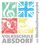 Volksschule Absdorf-Logo. Das Bild zeigt das Logo der Volksschule Absdorf mit vier farbigen Skizzen: einem Musiknotenzeichen, der Union Jack, einem Gesicht und einem Buch. Das Logo enthält den Text 'VOLKSSCHULE ABSDORF' und 'mit Musikschwerpunktpunkt' in der oberen rechten Ecke.