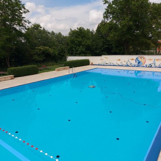 Bild enthält, Pool, Water, Swimming Pool, Outdoors, Aerial View, Nature