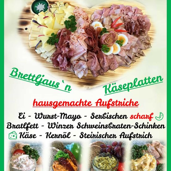 BrettljausehausgemachteAufstriche