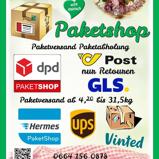 Bild enthält, Advertisement, Poster, QR Code