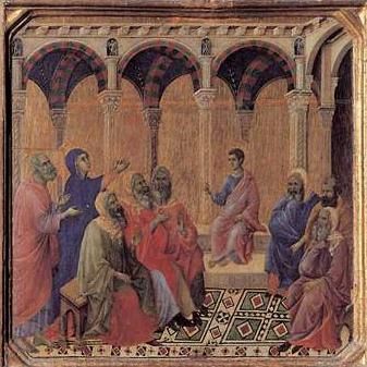 Bild enthält, Accessories, Art, Tapestry, Altar, Painting, Adult, Male, Man, Person, Woman