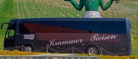 Bild enthält, Bus, Transportation, Vehicle, Person, Machine, Wheel, Adult, Female, Woman, Tour Bus