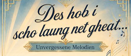 Plakat für ein Konzert am 18. Juli im WeinKulturHaus Bildein. Zwei Männer in Hüten. Text enthält Einlasszeit, Beginnzeit und Ort.