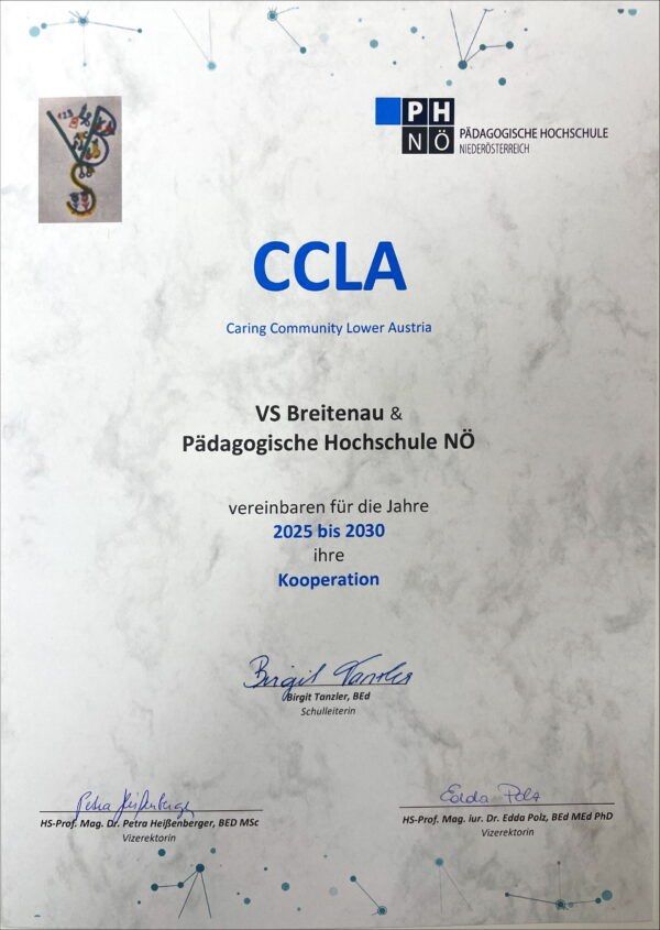 Wir sind offizieller Kooperationspartner der Pädagogischen Hochschule Niederösterreich!