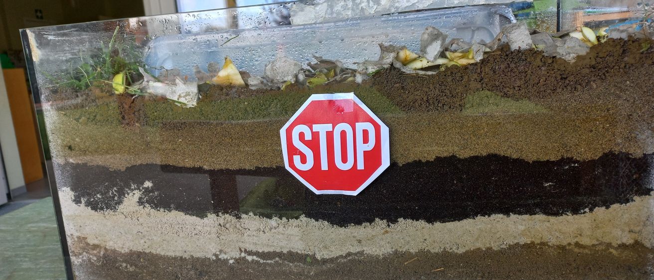 Bild enthält, Sign, Symbol, Road Sign, Stopsign