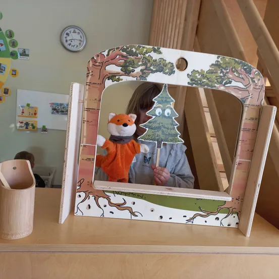Plywood, Wood, Person, Indoors, Interior Design, Child, Female, Girl, Furniture