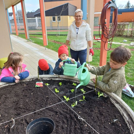 Bild enthält, Garden, Outdoors, Glove, Soil, Gardening, Boy, Child, Male, Person, Girl