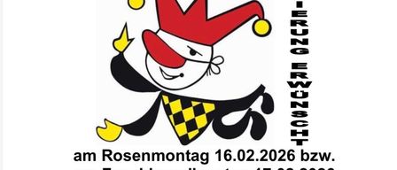 Einladung zum Faschingscup 2026 für alle Kroisbacher Frauen und Männer. Teilnahme am 16. oder 17. Februar in der Stocksporthalle. Jede Mannschaft muss eine Frau enthalten. Nur bestimmte Platten und schnelle Spiele sind erlaubt. Anmeldegebühr ist 10 Euro pro Person (1 Getränk + 1 Essen gratis).
