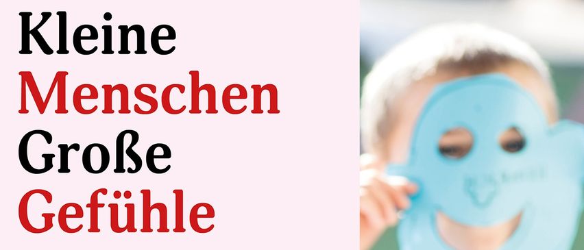 Plakat für einen Workshop zum Umgang mit starken Emotionen bei Kindern, mit einem Kind, das eine Papierpferdmaske trägt. Die Veranstaltung ist für den 28. September 2026 um 18:30 Uhr in der Stadtbücherei Eggenburg geplant.