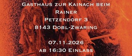 Plakat für Steindorfer Waldteifln-Veranstaltung. Zeigt einen feurigen Hintergrund und eine dämonische Figur. Veranstaltungsdetails sind Datum 1. Juli 2026, Beginn 16:30 Uhr, und Nikolaus kommt um 17 Uhr mit 5 Krampus-Gruppen.