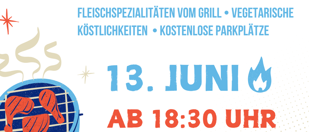 Erleben Sie einen entspannten Sommerabend mit köstlichen Grillspezialitäten im Hotel Nudelbacher. Fleischspezialitäten vom Grill, vegetarische Kostlichkeiten, kostenlose Parkplätze. 13. Juni ab 18:30 Uhr