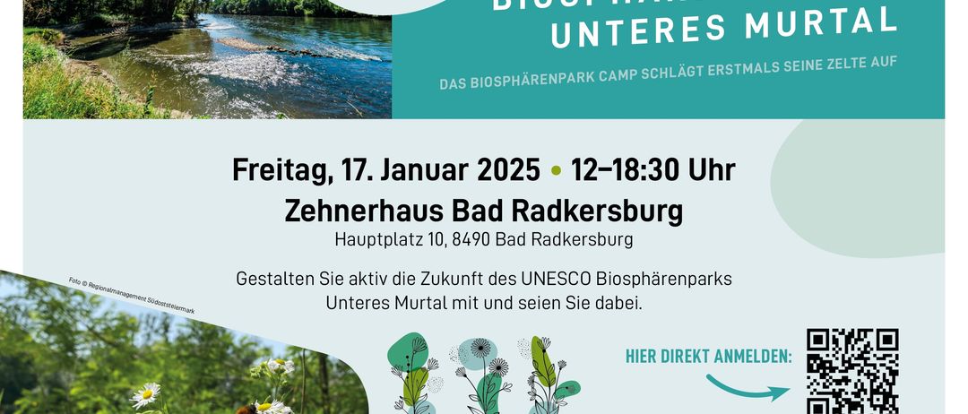 Bild enthält, Advertisement, Poster, QR Code, Plant, Vegetation, Water, Herbal, Outdoors, Nature, Honey Bee