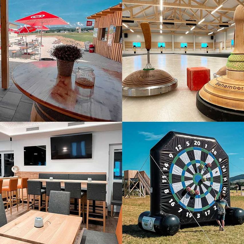 Bild enthält, Grass, Person, Soccer Ball, Outdoors, Shorts, Boy, Male, Teen, Volleyball (Ball), E-scooter