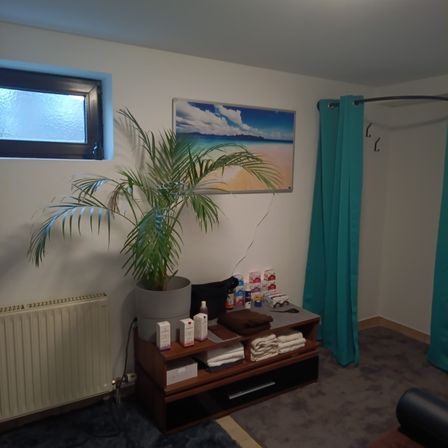 Bild enthält, Furniture, Indoors, Living Room, Floor, Flooring, Couch, Interior Design, Plant, Wood, Screen