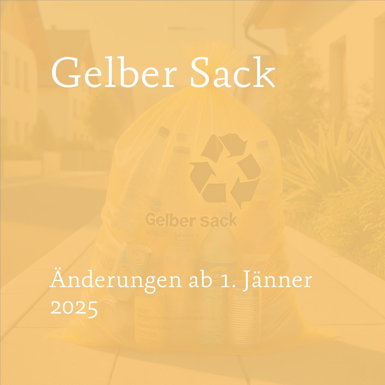 Bild enthält, Advertisement, Poster, Recycling Symbol, Symbol, Bag, Person