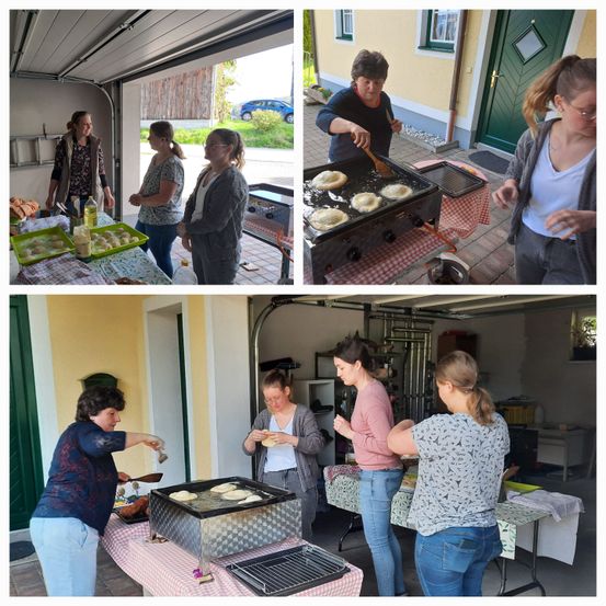 Bild enthält, Lunch, Pants, Bbq, Adult, Female, Person, Woman, Boy, Male, Teen