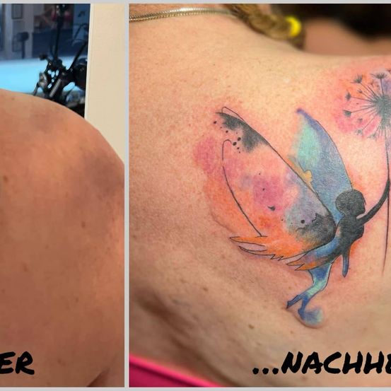 Bild enthält, Person, Skin, Tattoo