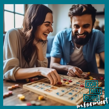 Bild enthält, Face, Happy, Head, Person, Adult, Female, Woman, Male, Man, Laughing