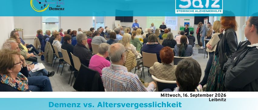 Langer Tag der Demenz - Leibnitz: Infonachmittag und Vortrag