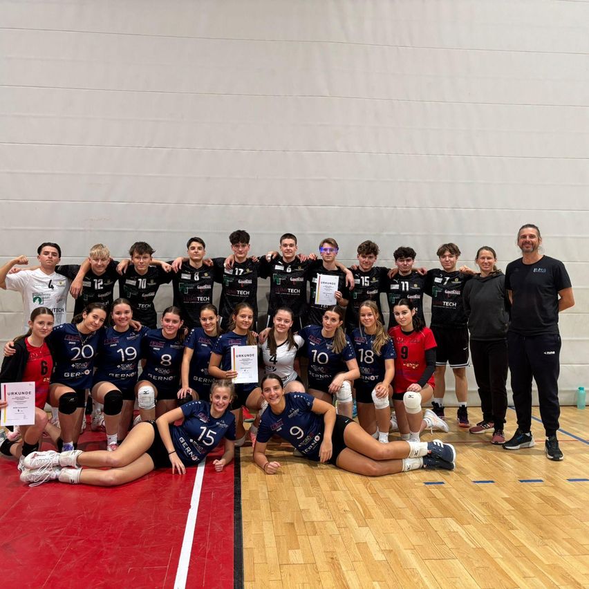 Bild enthält, People, Person, Groupshot, Adult, Female, Woman, Ball, Sport, Volleyball, Volleyball (Ball)