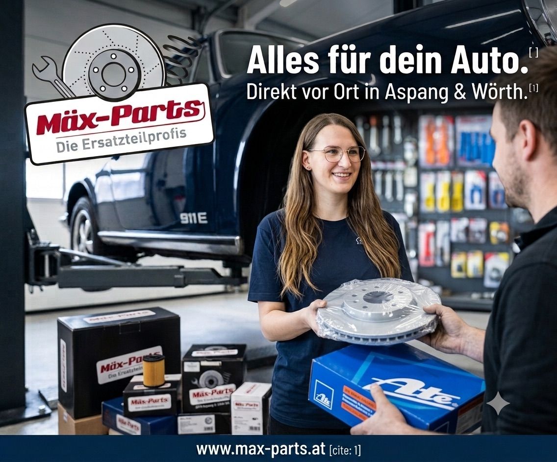 Ersatzteile mit Werkstätte und Verkauf