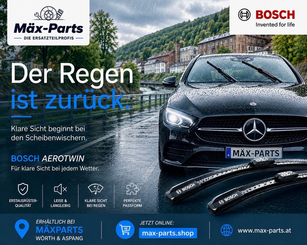 Neue Wischer für dein Auto