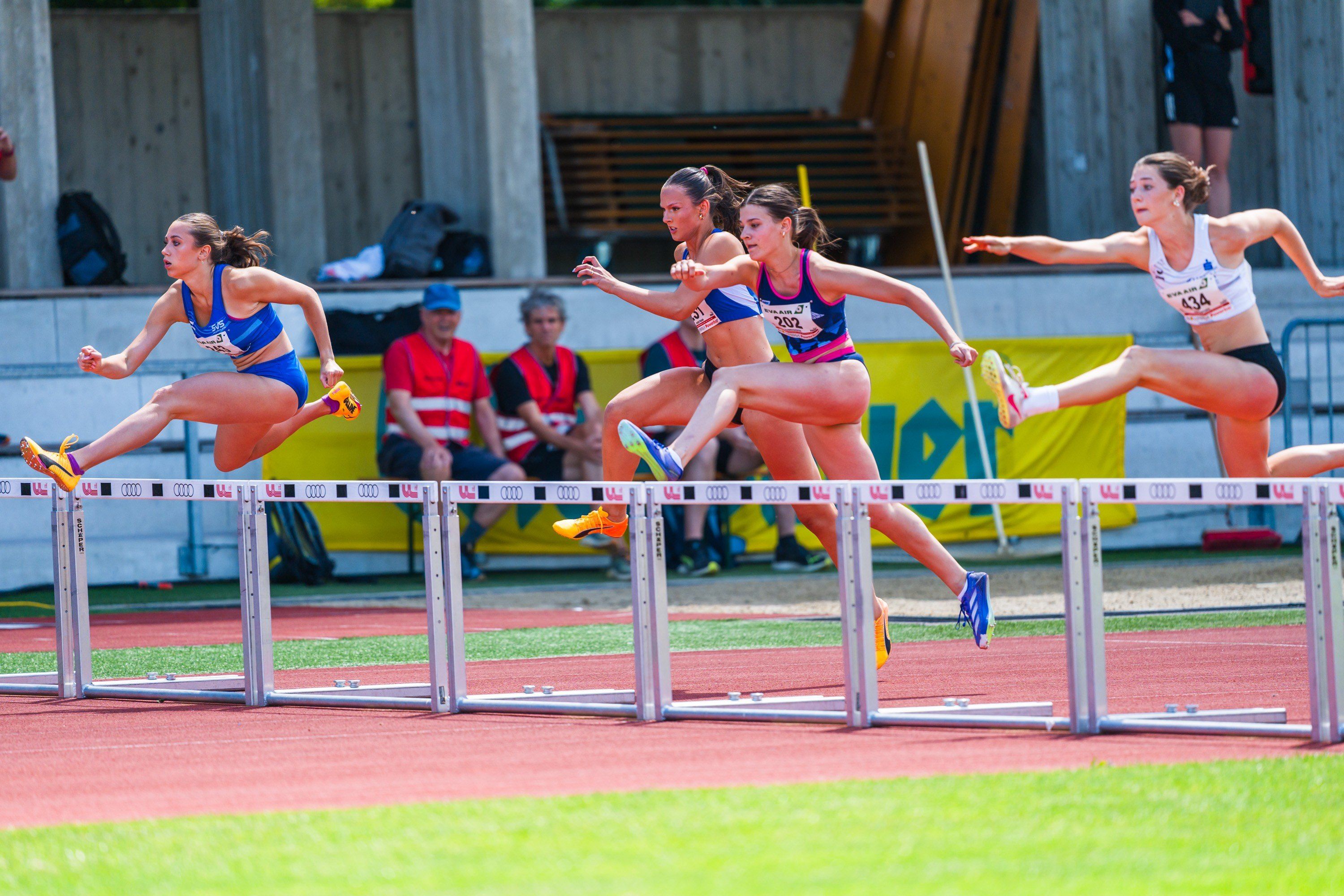 Julia Strauß über 400m Hürden
