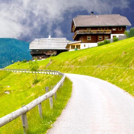 Bild enthält, Nature, Outdoors, Scenery, Architecture, Building, Housing, House, Countryside, Rural