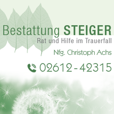 Bestattung STEIGER-Logo