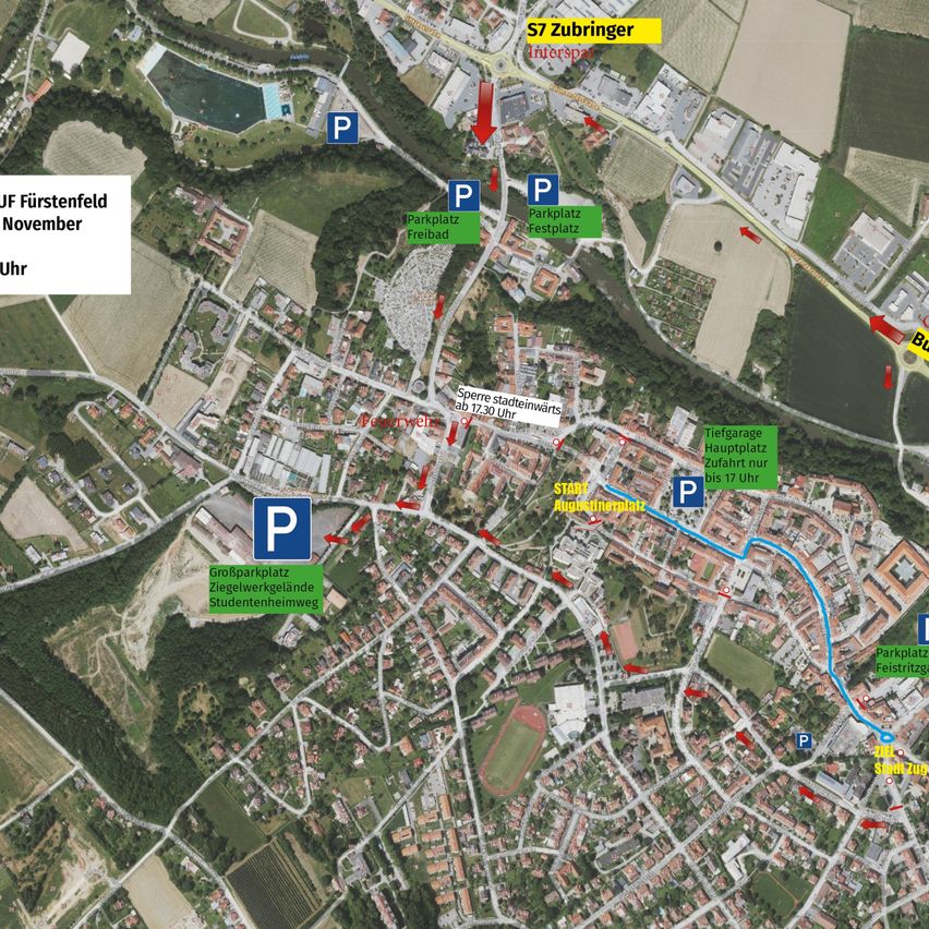 Bild enthält, Neighborhood, Intersection, Road, Outdoors