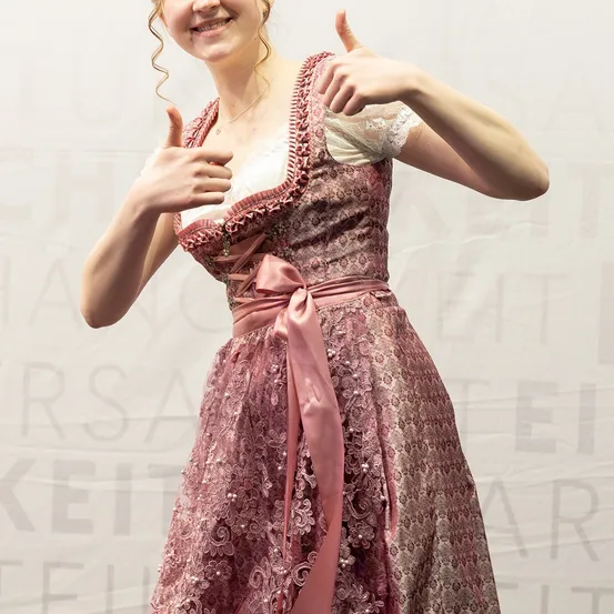Dress, Evening Dress, Formal Wear, Finger, Person, Fashion, Adult, Female, Woman, Face