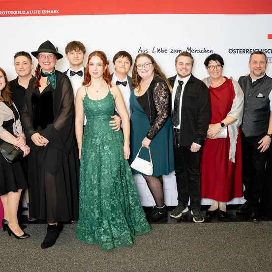 Dress, Adult, Female, Person, Woman, Groupshot, Logo, Male, Man, Formal Wear