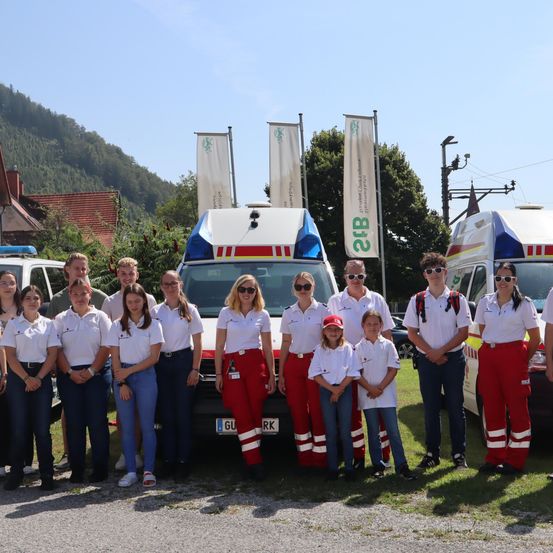 Bild enthält, Van, Person, Car, Glasses, Shoe, Wristwatch, Belt, Shorts, Ambulance, Wheel