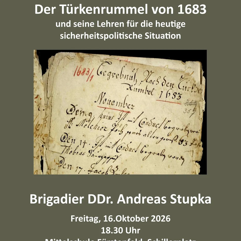 Ein altes Dokument mit handgeschriebenem Text auf Deutsch, datiert auf 1683, auf grünem Hintergrund.