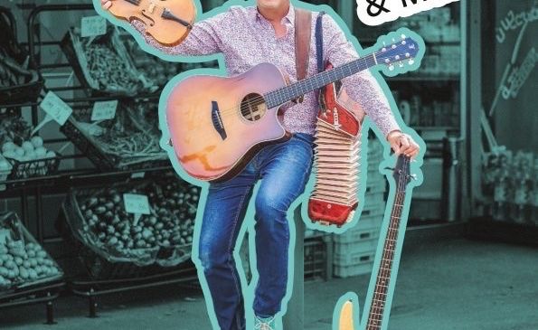 Bild enthält, Guitar, Musical Instrument, Person, Bass Guitar, Face, Head, Publication