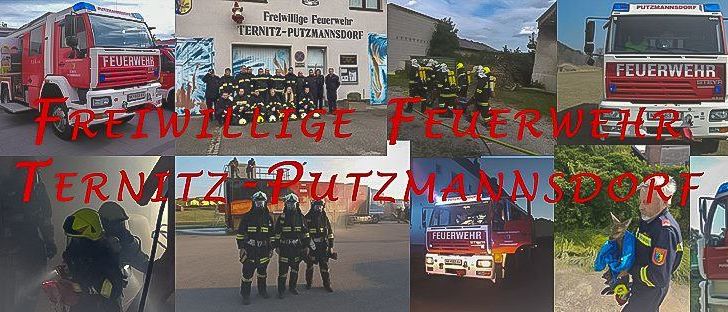 Eine Collage von Bildern zeigt verschiedene Szenen von Feuerwehrleuten im Einsatz, einschließlich Feuerwehrwagen, einer Feuerwache und Personal in Schutzkleidung. Oben links ist ein geparkter Feuerwehrwagen zu sehen. Oben rechts ist ein Feuerwehrwagen im Einsatz zu sehen.