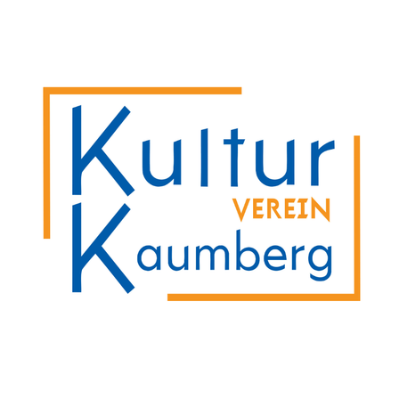 Das Logo für Kultur Verein Kumberg, mit dem Wort Kultur in Blau und Verein Kumberg in Orange darunter.