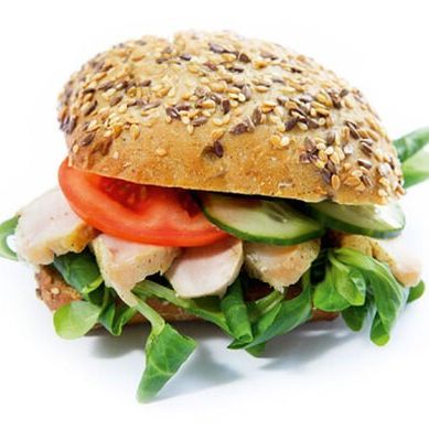 Bild enthält, Burger, Food, Bread