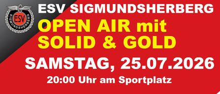 Ein Open-Air-Event bei Sigmundshöhle am 25. Oktober um 10:00 Uhr am Sportplatz.