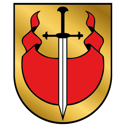 Bild enthält, Sword, Weapon, Armor, Blade, Dagger, Knife, Shield